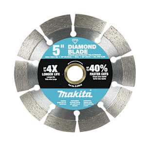 MAKITA Grinder Diamond Blade 5 in. Segmented Rim