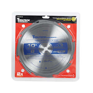 Lame de scie circulaire pour fibrociment 10 po 8 dents