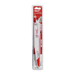 MILWAUKEE Wood Reciprocating Saw Blades 9 in. / 5 TPI Pkg/5