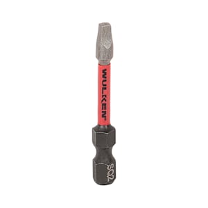 WULKEN Square Screwdriving Bit n°  2 x 2 in.