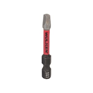 WULKEN Square Screwdriving Bit n°  3 x 2 in.