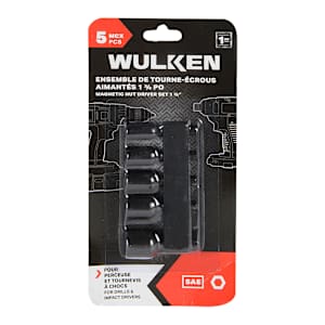 Ensemble de 5 tourne-écrous 1 3/4 po WULKEN