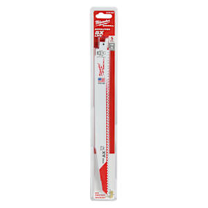 Lames de scie alternative 12 po / 5 dents pour le bois Pqt/5 MILWAUKEE