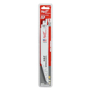 Lames de scie alternative 9 po / 7-11 dents bi-métal Pqt/5 MILWAUKEE