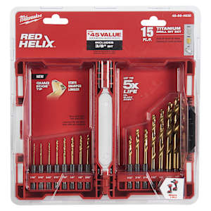 MILWAUKEE Titanium 14-Pc. Drill Bit Set