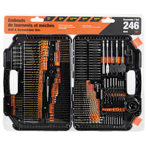 Drill & Screwdriver Bits Set/246