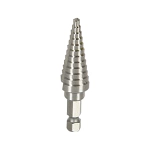 Step Drill Bit, 3/16 in. to 7/8 in.