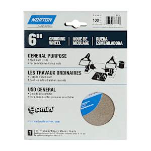 Grinding Wheel 6 x 3/4 x 1 in.
