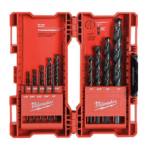 MILWAUKEE 14-Pc. Black Oxide Drill Bit Set