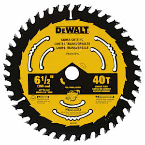 DEWALT Framing Circular Saw Blade 6 1/2 in. 40 Teeth