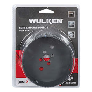 WULKEN Bi-Metal Hole Saw 4 in.