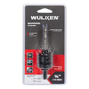 WULKEN Hole Saw Mandrel 3/8 in.