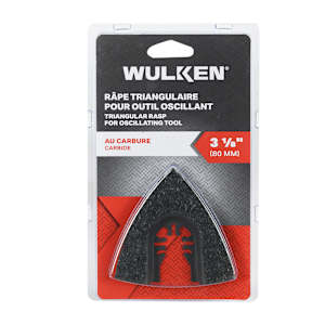 WULKEN Triangular Rasp for Oscillating Tool 3 1/8 in.