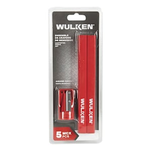 Ensemble de 4 crayons de menuisier et aiguise-crayon WULKEN