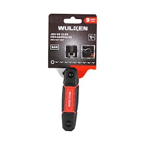 WULKEN 9-Piece SAE Hex Key Set