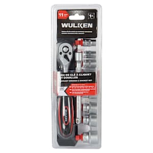 WULKEN Ratchet Wrench & Socket Set 3/8 in., 11 pcs.