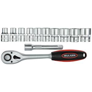 WULKEN Ratchet Wrench & Socket Set 1/2 in., 12 pcs.