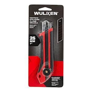 WULKEN Snap-Off Utility Knife 25 mm