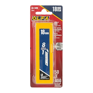 Snap-Off Utility Blades LB-50B - 18 mm Pkg/50