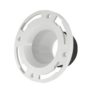 Bride de toilette d'insertion PVC Twist-n-Set 4 po