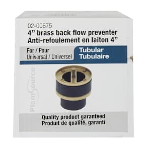 Clapet antirefoulement pour drain de plancher 4 po