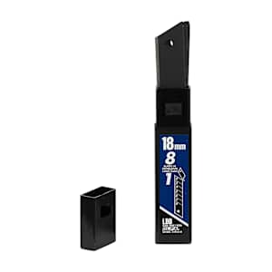 Black Snap-Off Utility Blades LBB-10B - 18 mm Pkg/10
