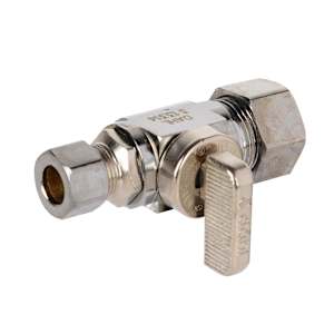 Straight Compression Valve 3/8 in. x 5/8 in. OD
