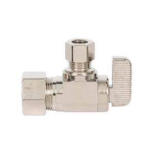 Robinet à compression coudé 3/8 po x 5/8 po OD