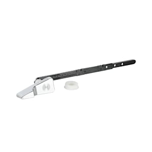 Universal Toilet Tank Lever Chrome Plastic