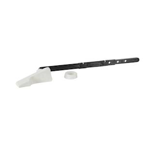 Universal Toilet Tank Lever White Plastic