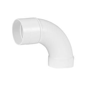 Coude long 90° PVC pour aspirateur central 2 po