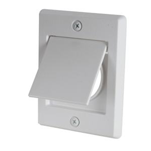 ABS Exterior Discharge Plate for Central Vacuum