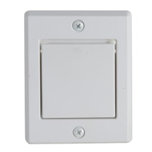 ABS Exterior Discharge Plate for Central Vacuum