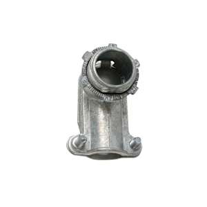 HUBBEL Angle Outlet Box Connector 3/8 in