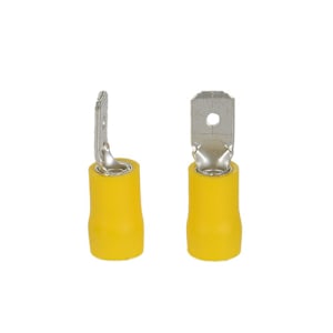 Male Disconnect Terminals Pkg/6 Yellow