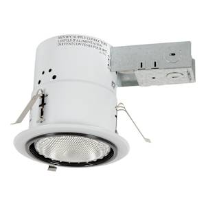 Encastré blanc 4 1/2 po