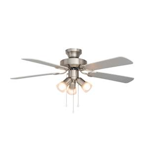 Ventilateur de plafond Omni étain brossé 42 po