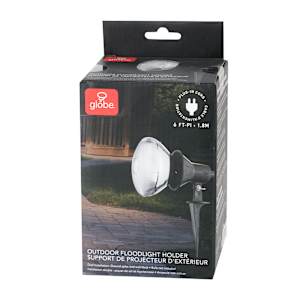 Outdoor Floodlight Holder with Stake