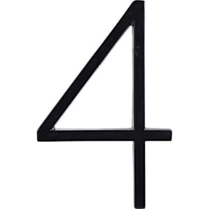 Distinction Number 4 Zinc Black 5 in.