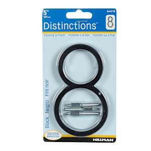 Distinction Number 8 Zinc Black 5 in.