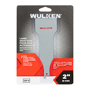 WULKEN Scraper Blade for Reciprocating Saw 2 in.