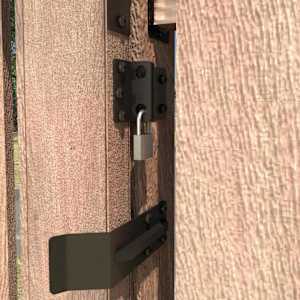 Barrière coulissante robuste pour clôture PYLEX