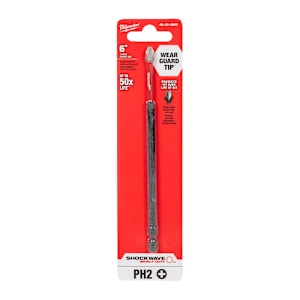 MILWAUKEE Phillips Screwdriving Bit n°  2 x 6 in.