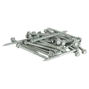 SD CONNECTOR Structural Wood Screw 1 1/2 in. #10 HEX Pkg/100