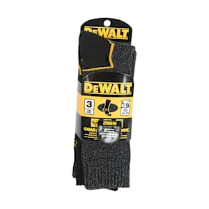 DEWALT Work Socks Large Pkg/3