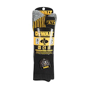 DEWALT Work Socks Large Pkg/3