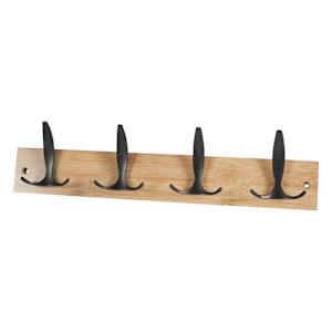 VERTUO 4-Hook Coat Rack 17 3/4 in.