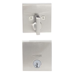 Downtown Deadbolt Lock Satin Nickel