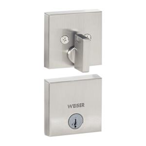 Downtown Deadbolt Lock Satin Nickel