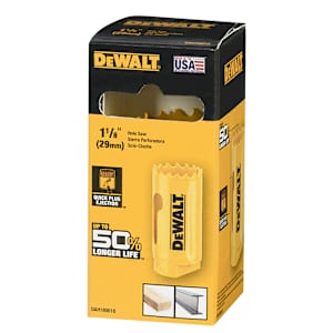 Scie emporte-pièce bimétal 1 1/8 po DEWALT
